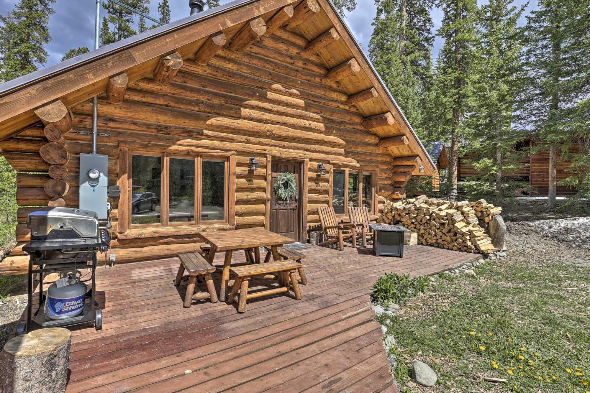 Cozy Breckenridge Cabin With Deck, 8 Mi To Gondola Екстериор снимка
