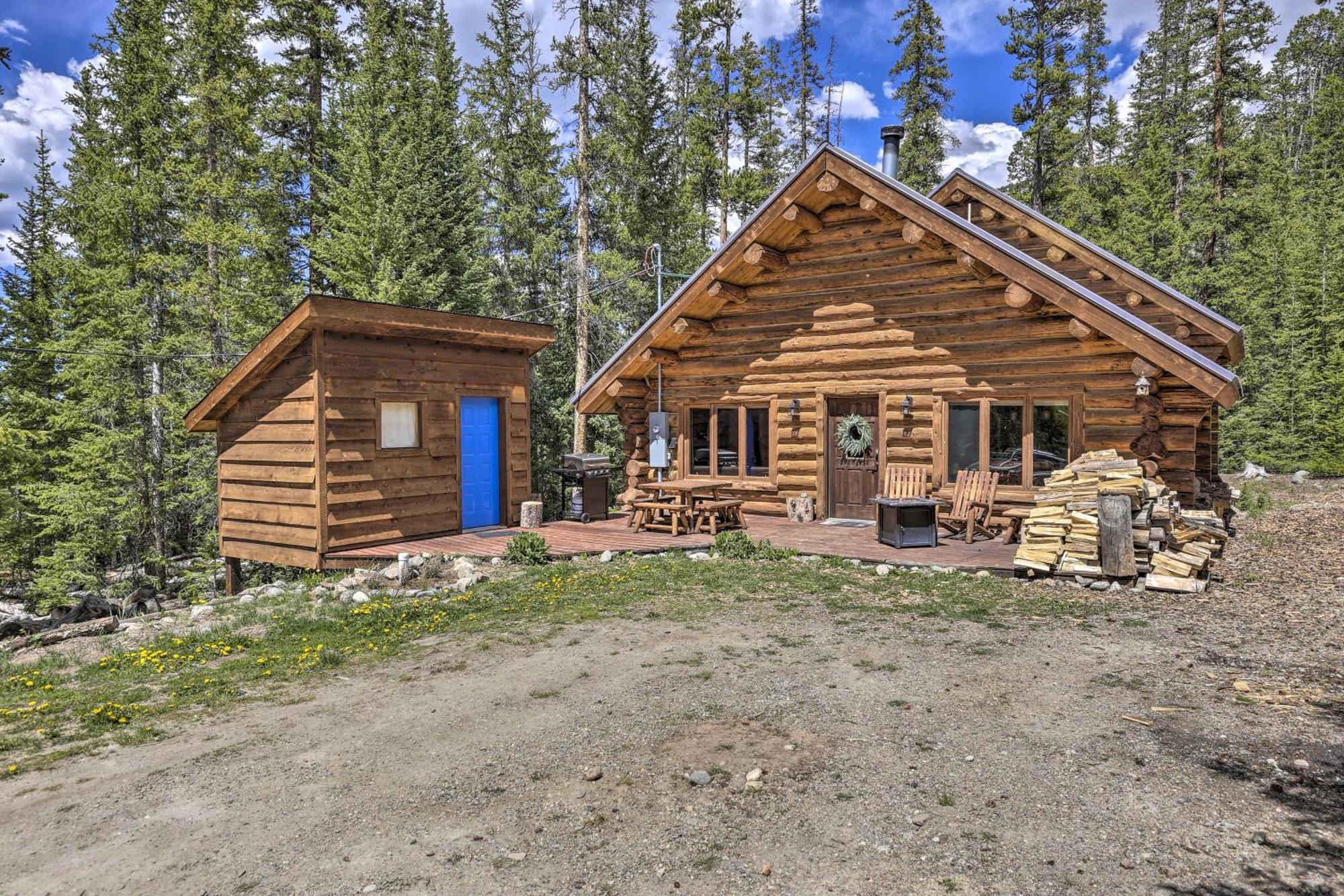 Cozy Breckenridge Cabin With Deck, 8 Mi To Gondola Екстериор снимка