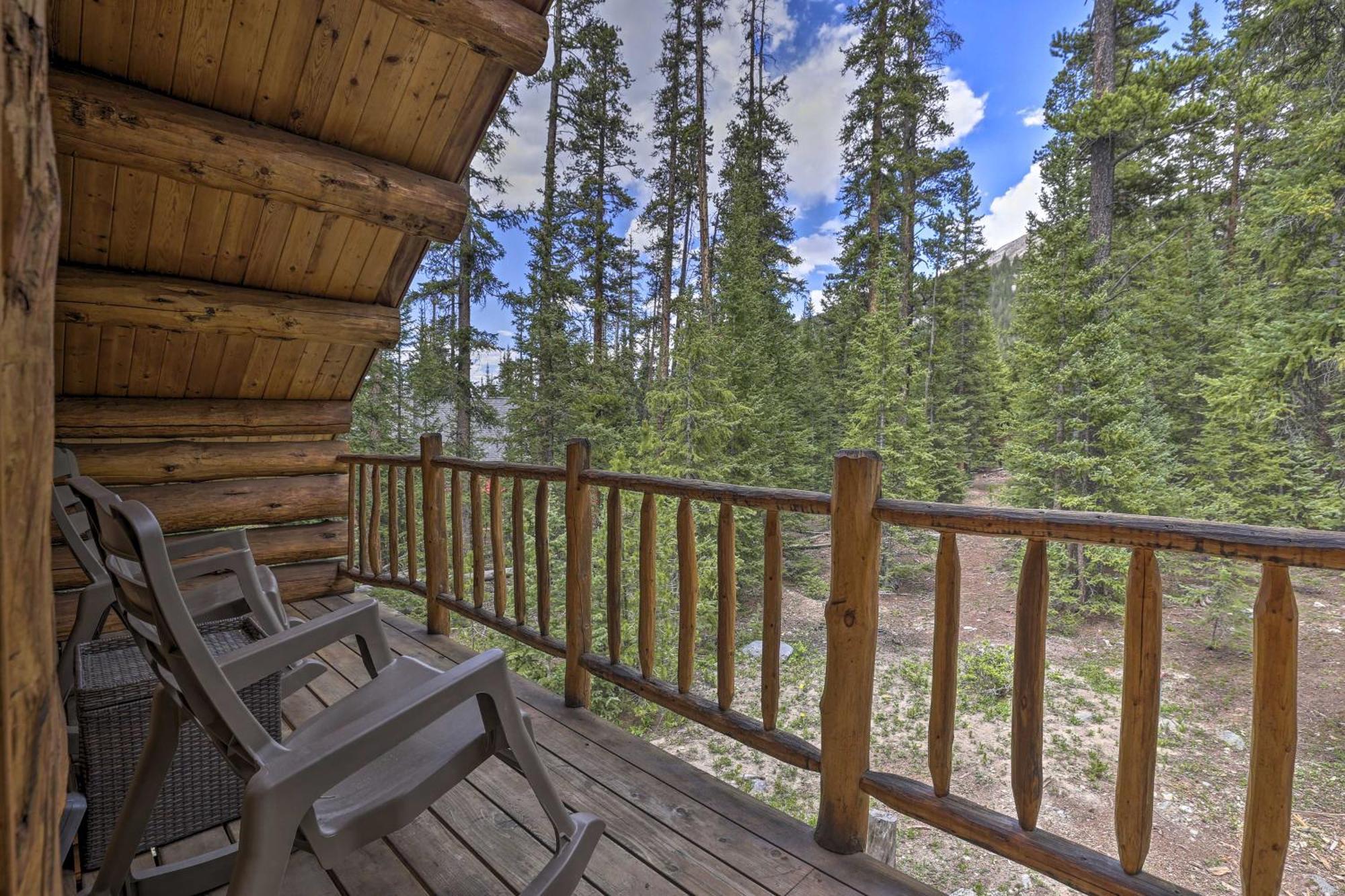 Cozy Breckenridge Cabin With Deck, 8 Mi To Gondola Екстериор снимка